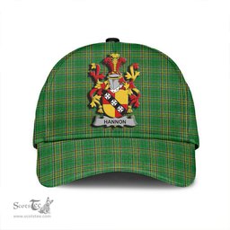 Scottish Hannon or O Hannon Coat of Arms Family Crest Ireland Cap Irish National Tartan Irish County Cap