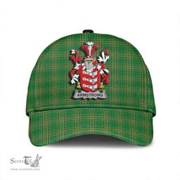 Scottish Armstrong Coat of Arms Family Crest Ireland Cap Irish National Tartan Irish County Cap
