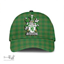 Scottish McGarry or Garry Coat of Arms Family Crest Ireland Cap Irish National Tartan Irish County Cap