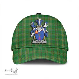 Scottish Turnly or Turnley Coat of Arms Family Crest Ireland Cap Irish National Tartan Irish County Cap