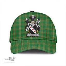 Scottish Gleeson or O Glissane Coat of Arms Family Crest Ireland Cap Irish National Tartan Irish County Cap