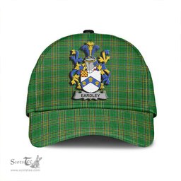 Scottish Eardley Coat of Arms Family Crest Ireland Cap Irish National Tartan Irish County Cap