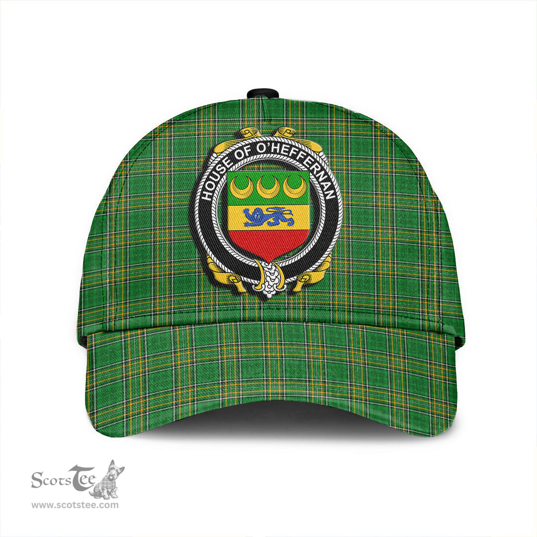 Scottish House of O HEFFERNAN Coat of Arms Family Crest Ireland Cap Irish National Tartan Irish County Cap