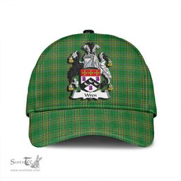 Scottish Wren or Wrenn Coat of Arms Family Crest Ireland Cap Irish National Tartan Irish County Cap