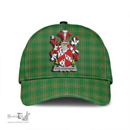 Scottish Fitz Stephens Coat of Arms Family Crest Ireland Cap Irish National Tartan Irish County Cap