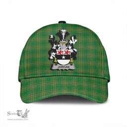 Scottish Jordan Coat of Arms Family Crest Ireland Cap Irish National Tartan Irish County Cap