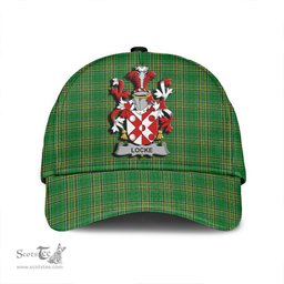 Scottish Locke Coat of Arms Family Crest Ireland Cap Irish National Tartan Irish County Cap