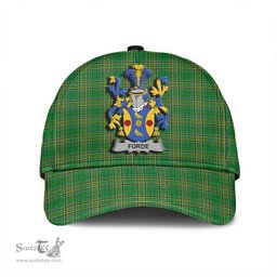 Scottish Forde or Consnave Coat of Arms Family Crest Ireland Cap Irish National Tartan Irish County Cap