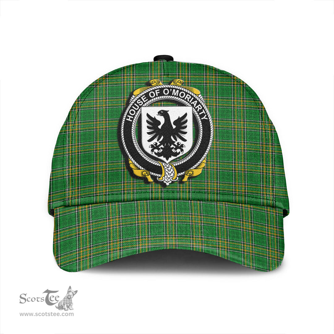 Scottish House of O MORIARTY Coat of Arms Family Crest Ireland Cap Irish National Tartan Irish County Cap