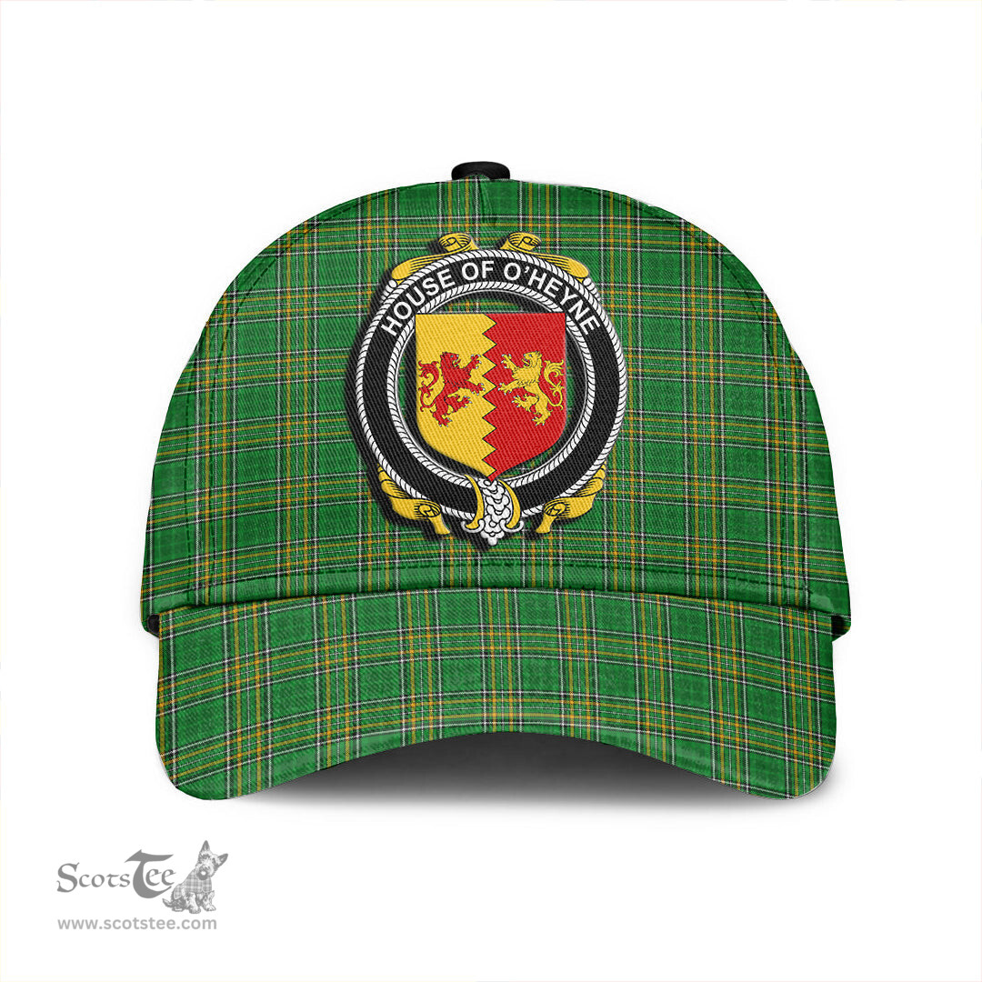 Scottish House of O HEYNE Coat of Arms Family Crest Ireland Cap Irish National Tartan Irish County Cap