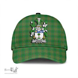 Scottish Beirne or O Beirne Coat of Arms Family Crest Ireland Cap Irish National Tartan Irish County Cap