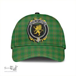 Scottish House of GRIFFIN Coat of Arms Family Crest Ireland Cap Irish National Tartan Irish County Cap