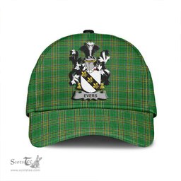 Scottish Evers Coat of Arms Family Crest Ireland Cap Irish National Tartan Irish County Cap