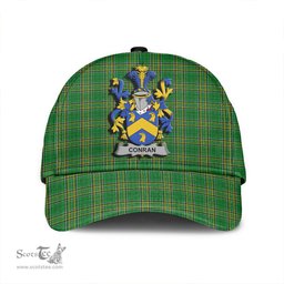 Scottish Conran or O Condron Coat of Arms Family Crest Ireland Cap Irish National Tartan Irish County Cap