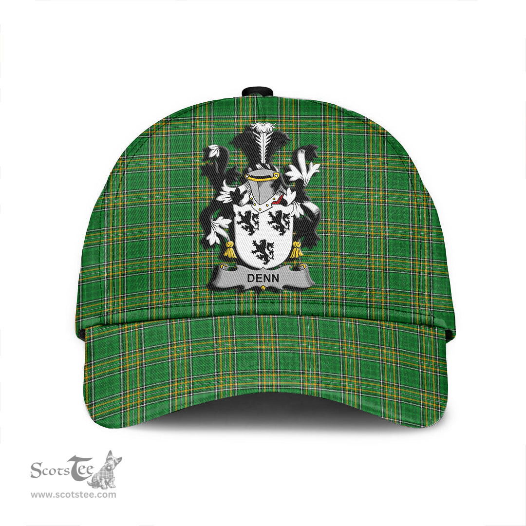 Scottish Denn Coat of Arms Family Crest Ireland Cap Irish National Tartan Irish County Cap