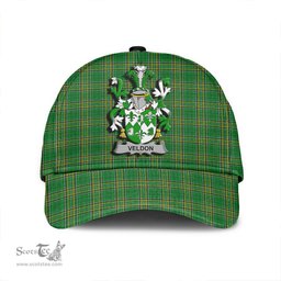 Scottish Veldon Coat of Arms Family Crest Ireland Cap Irish National Tartan Irish County Cap