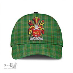 Scottish Wilde Coat of Arms Family Crest Ireland Cap Irish National Tartan Irish County Cap