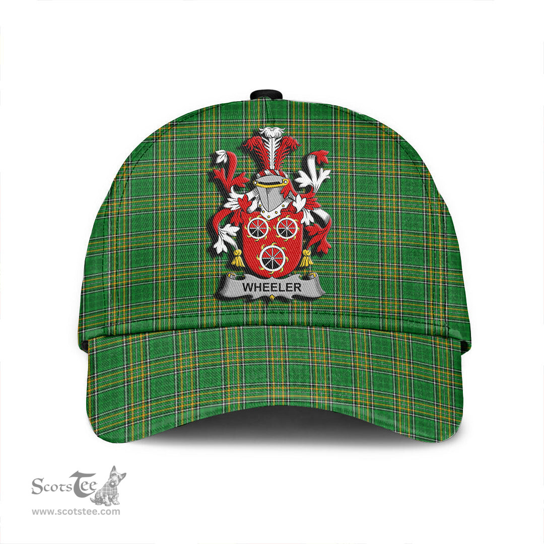 Scottish Wheeler Coat of Arms Family Crest Ireland Cap Irish National Tartan Irish County Cap