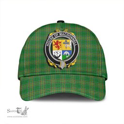 Scottish House of MACDONNELL (of the Glens) Coat of Arms Family Crest Ireland Cap Irish National Tartan Irish County Cap
