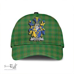 Scottish Kenney or O Kenny Coat of Arms Family Crest Ireland Cap Irish National Tartan Irish County Cap
