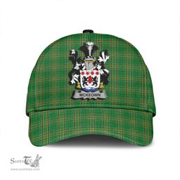 Scottish McKeown or Keon Coat of Arms Family Crest Ireland Cap Irish National Tartan Irish County Cap
