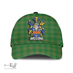 Scottish Boyd (of Danson) Coat of Arms Family Crest Ireland Cap Irish National Tartan Irish County Cap