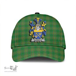 Scottish Shinnick Coat of Arms Family Crest Ireland Cap Irish National Tartan Irish County Cap