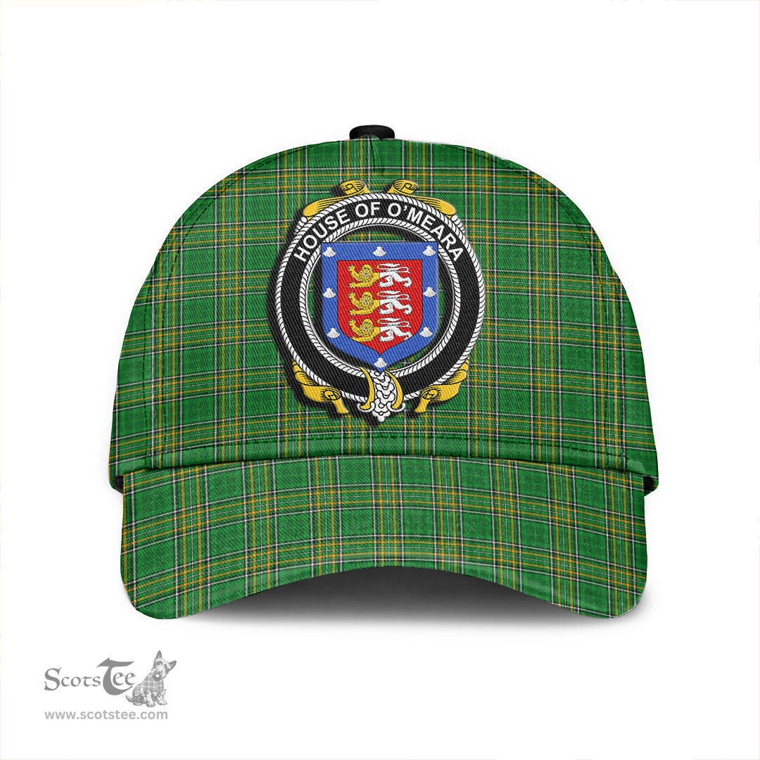 Scottish House of O MEARA Coat of Arms Family Crest Ireland Cap Irish National Tartan Irish County Cap