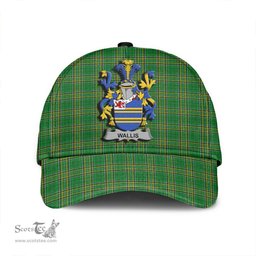 Scottish Wallis Coat of Arms Family Crest Ireland Cap Irish National Tartan Irish County Cap