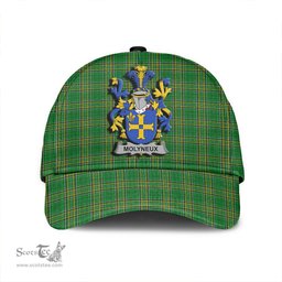 Scottish Molyneux Coat of Arms Family Crest Ireland Cap Irish National Tartan Irish County Cap