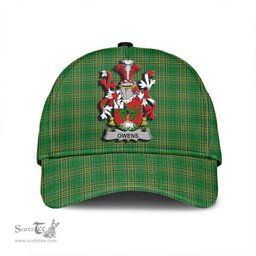 Scottish Owens Coat of Arms Family Crest Ireland Cap Irish National Tartan Irish County Cap