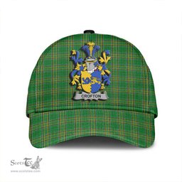 Scottish Crofton Coat of Arms Family Crest Ireland Cap Irish National Tartan Irish County Cap