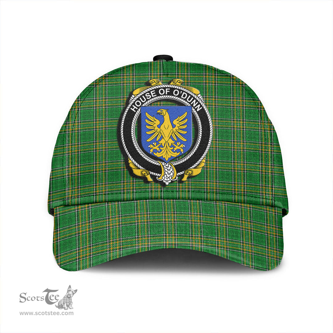 Scottish House of O DUNN Coat of Arms Family Crest Ireland Cap Irish National Tartan Irish County Cap
