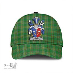 Scottish Trant or Trent Coat of Arms Family Crest Ireland Cap Irish National Tartan Irish County Cap