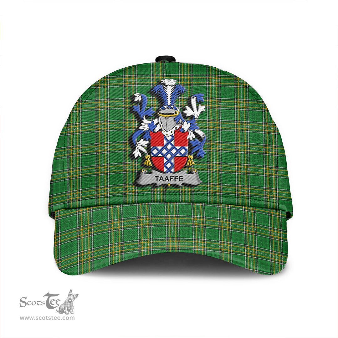 Scottish Taaffe Coat of Arms Family Crest Ireland Cap Irish National Tartan Irish County Cap