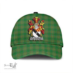 Scottish Fitz Herbert Coat of Arms Family Crest Ireland Cap Irish National Tartan Irish County Cap