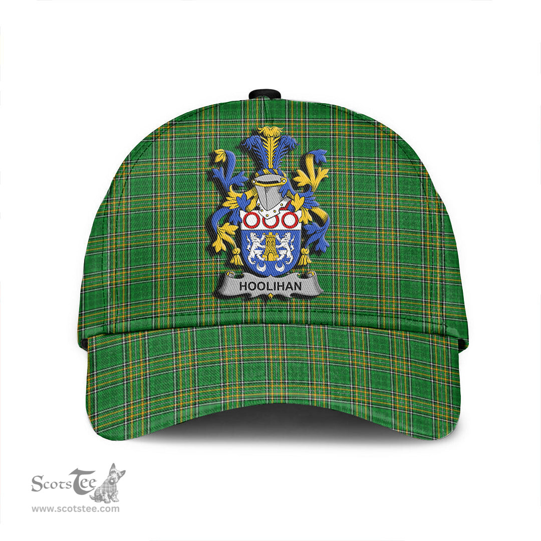 Scottish Hoolihan or O Holohan Coat of Arms Family Crest Ireland Cap Irish National Tartan Irish County Cap