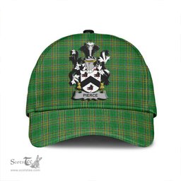 Scottish Pierce Coat of Arms Family Crest Ireland Cap Irish National Tartan Irish County Cap