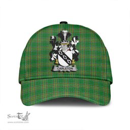 Scottish Carleton Coat of Arms Family Crest Ireland Cap Irish National Tartan Irish County Cap