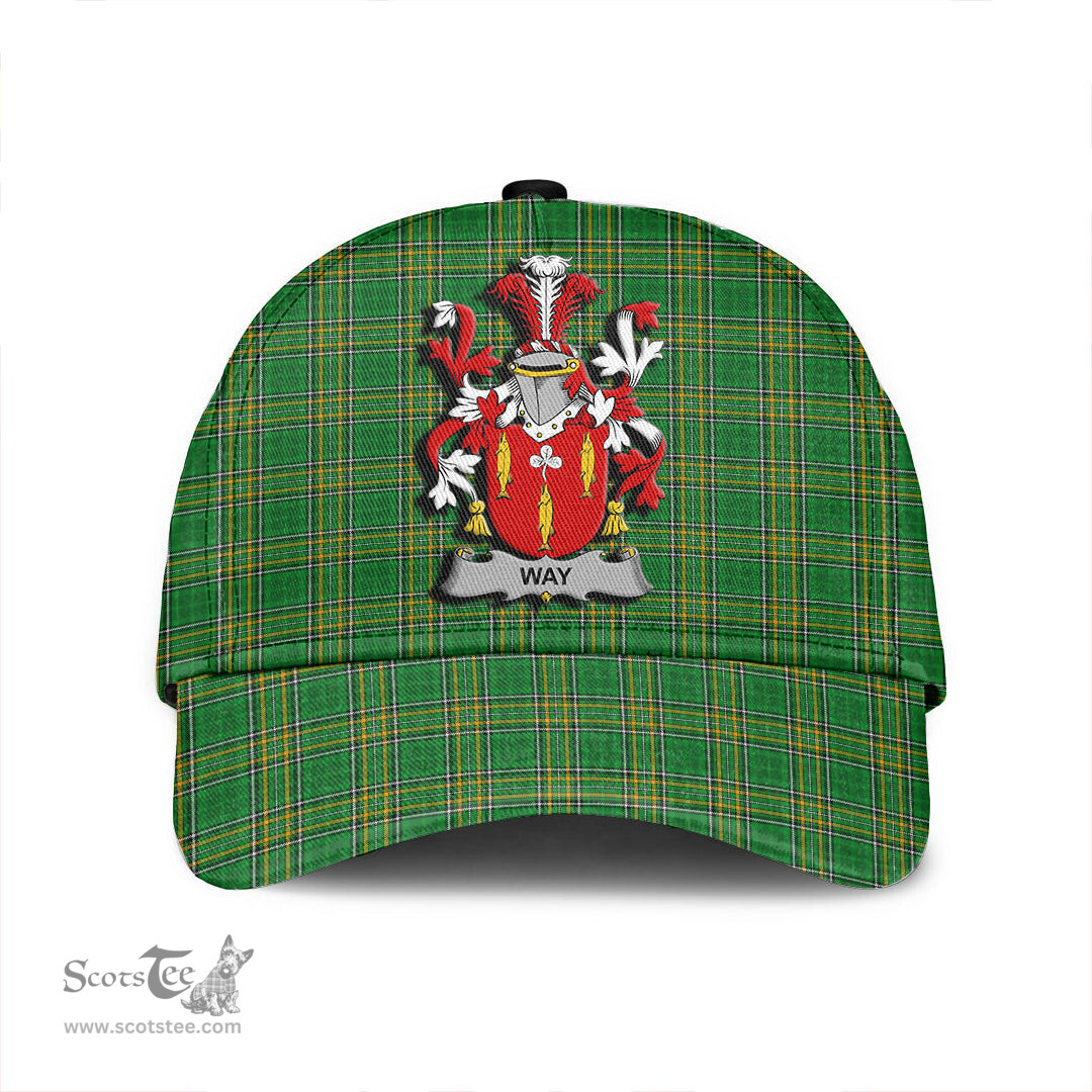 Scottish Way Coat of Arms Family Crest Ireland Cap Irish National Tartan Irish County Cap