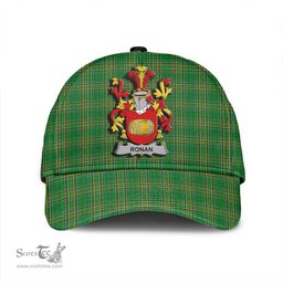 Scottish Ronan or O Ronan Coat of Arms Family Crest Ireland Cap Irish National Tartan Irish County Cap
