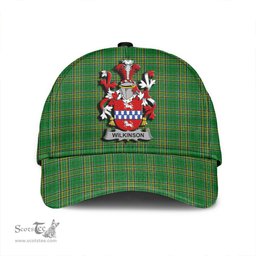 Scottish Wilkinson Coat of Arms Family Crest Ireland Cap Irish National Tartan Irish County Cap