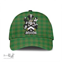 Scottish Harman Coat of Arms Family Crest Ireland Cap Irish National Tartan Irish County Cap