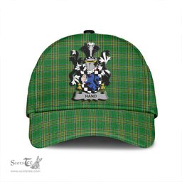 Scottish Hand or McClave Coat of Arms Family Crest Ireland Cap Irish National Tartan Irish County Cap