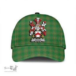 Scottish Behan Coat of Arms Family Crest Ireland Cap Irish National Tartan Irish County Cap