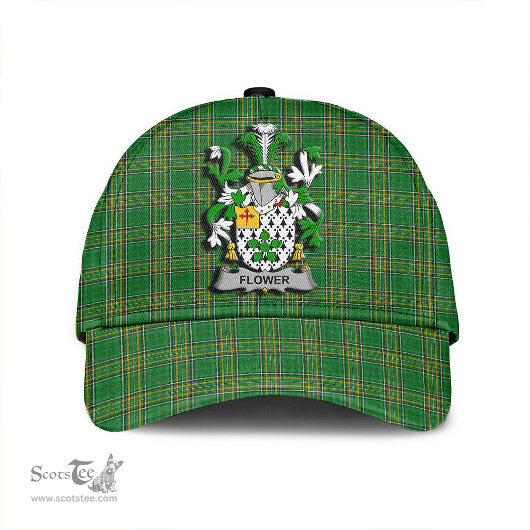 Scottish Flower Coat of Arms Family Crest Ireland Cap Irish National Tartan Irish County Cap