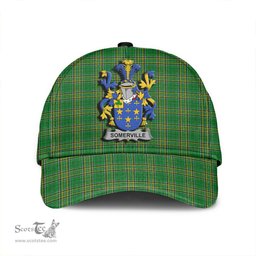 Scottish Somerville Coat of Arms Family Crest Ireland Cap Irish National Tartan Irish County Cap