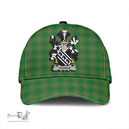 Scottish Younge Coat of Arms Family Crest Ireland Cap Irish National Tartan Irish County Cap