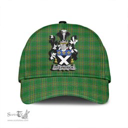 Scottish Fitz Patrick Coat of Arms Family Crest Ireland Cap Irish National Tartan Irish County Cap