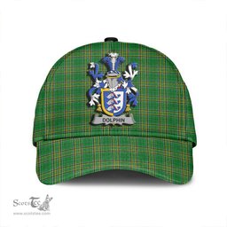 Scottish Dolphin or Dolphyn Coat of Arms Family Crest Ireland Cap Irish National Tartan Irish County Cap